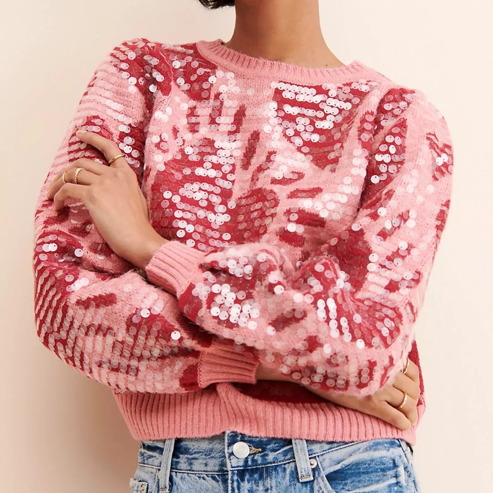 FARM Rio Sequins Knit Sweater - Picture 2 of 8